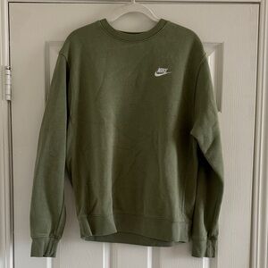 Nike Women’s Olive Crewneck Sweater